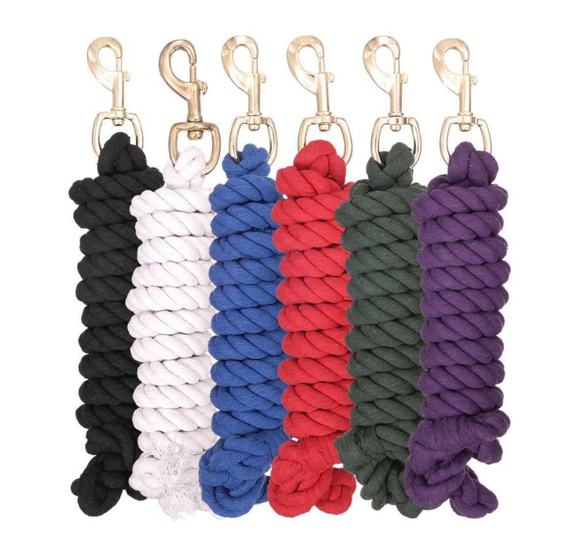 Tough1 Cotton Lead Rope With Bolt Snap
