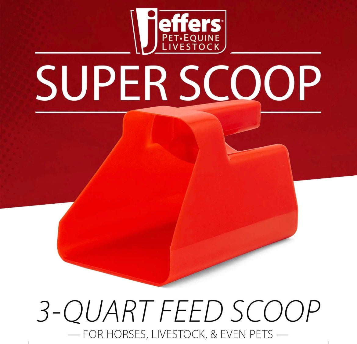 Red Super Scoop - 3qt