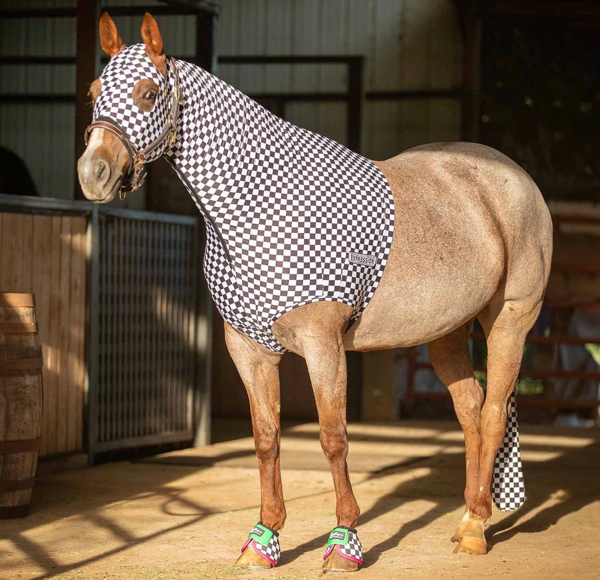 Jeffers Lycra Hood - Skater Cowgirl