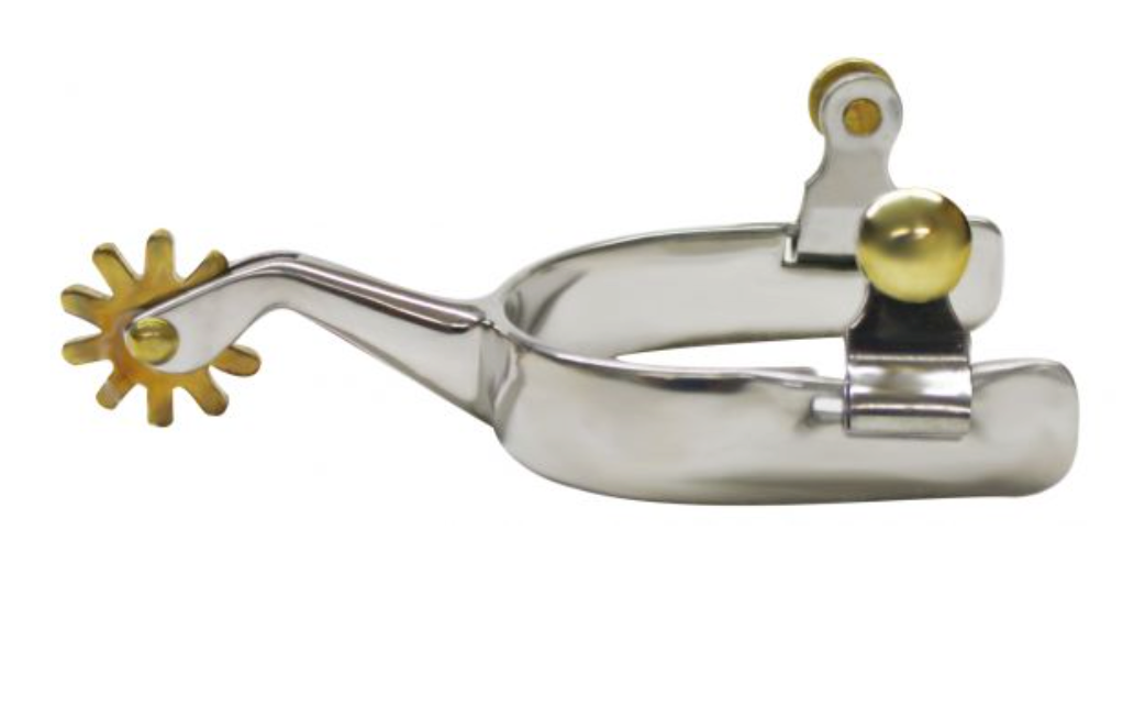 Showman Stainless Steel Spurs