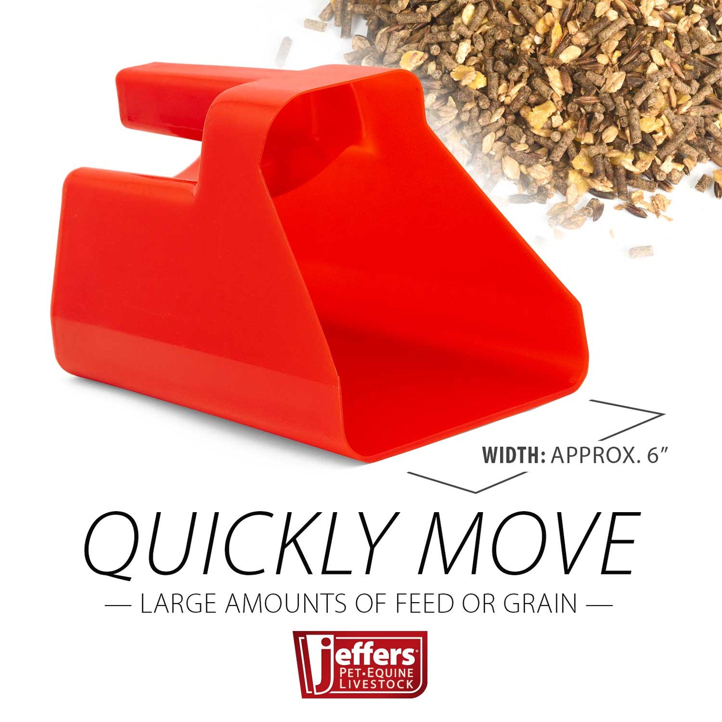Jeffers 3 Quart Super Scoop