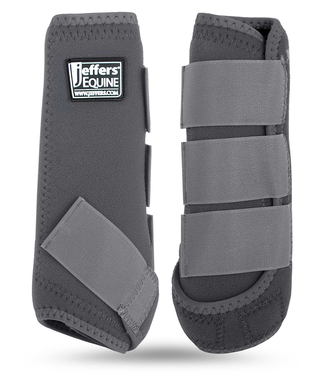 Jeffers Protective Horse Boots, Solid Colors - FRONT ONLY