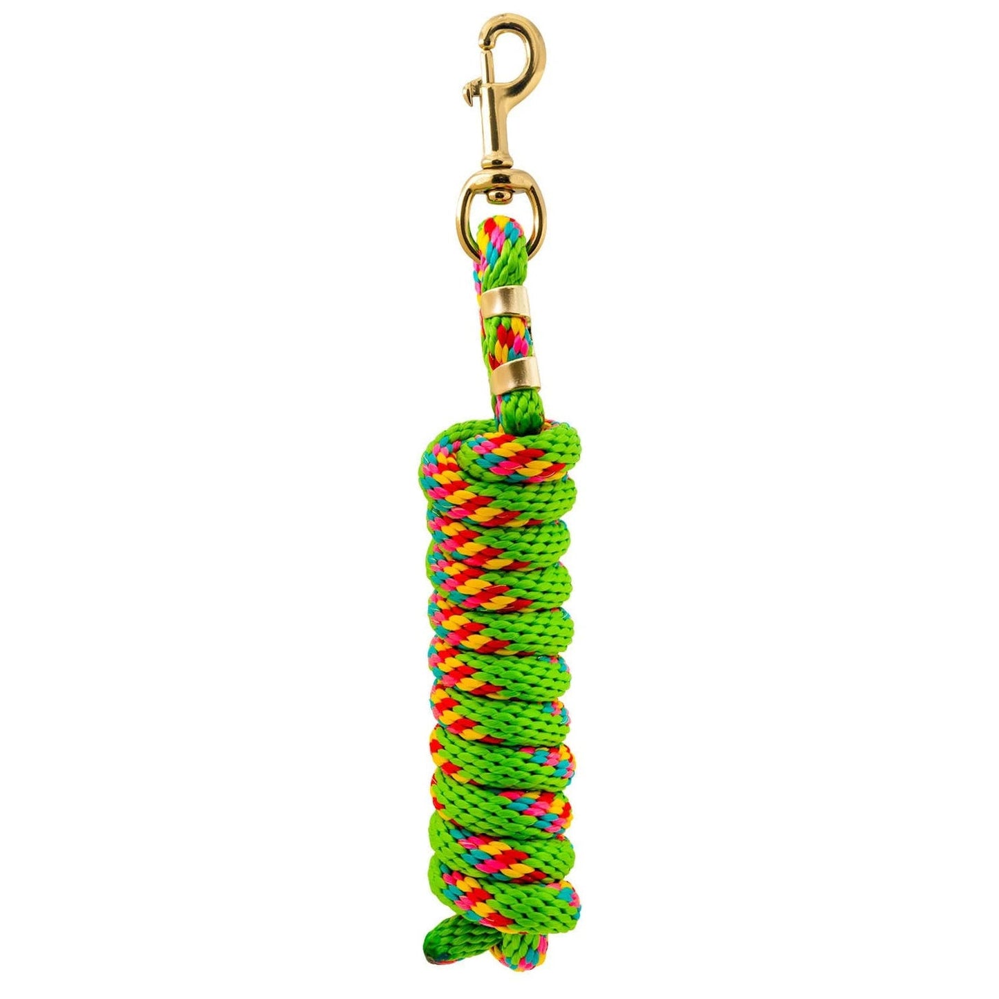 Jeffers Neon Poly Lead Rope with Bolt Snap, 8ft
