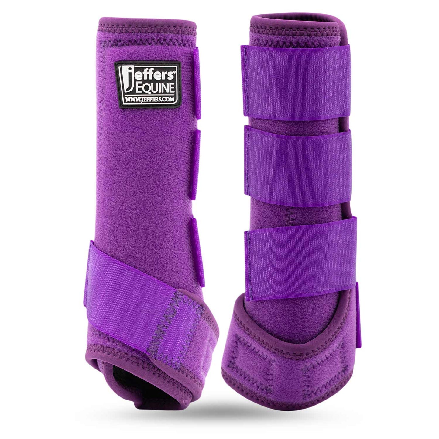 Jeffers Protective Horse Boots, Solid Colors - FRONT ONLY