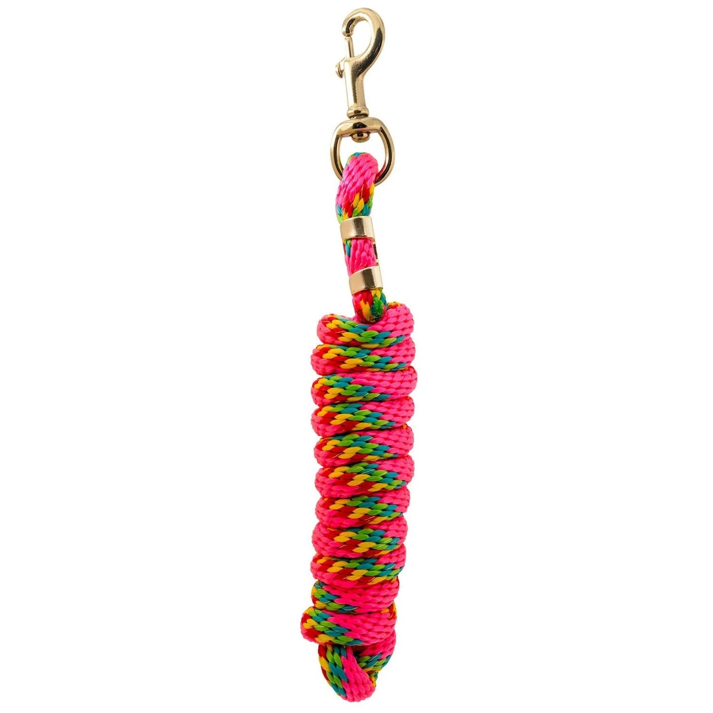 Jeffers Neon Poly Lead Rope with Bolt Snap, 8ft