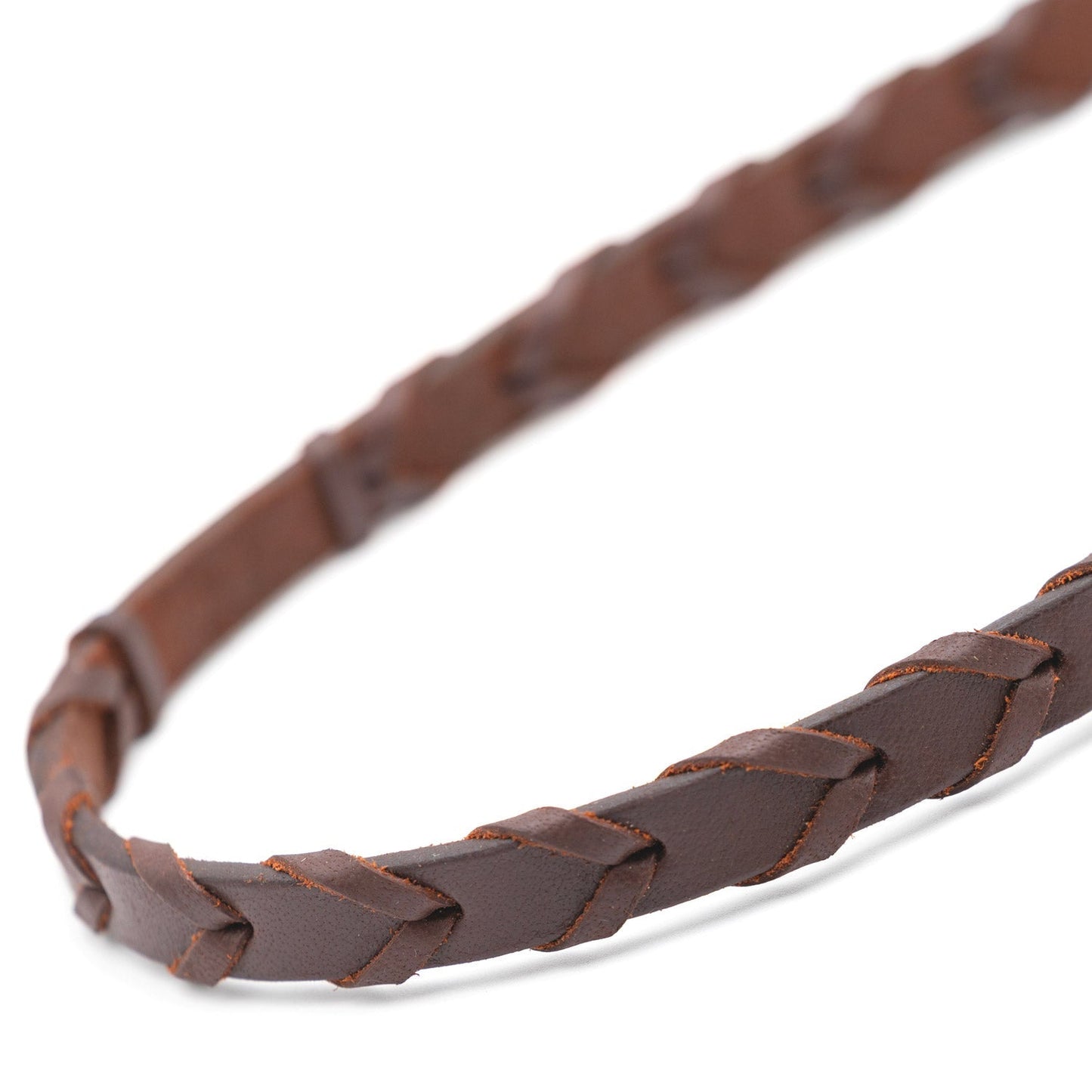 Jeffers LuxeLeather Heavy Oiled Laced Barrel Rein