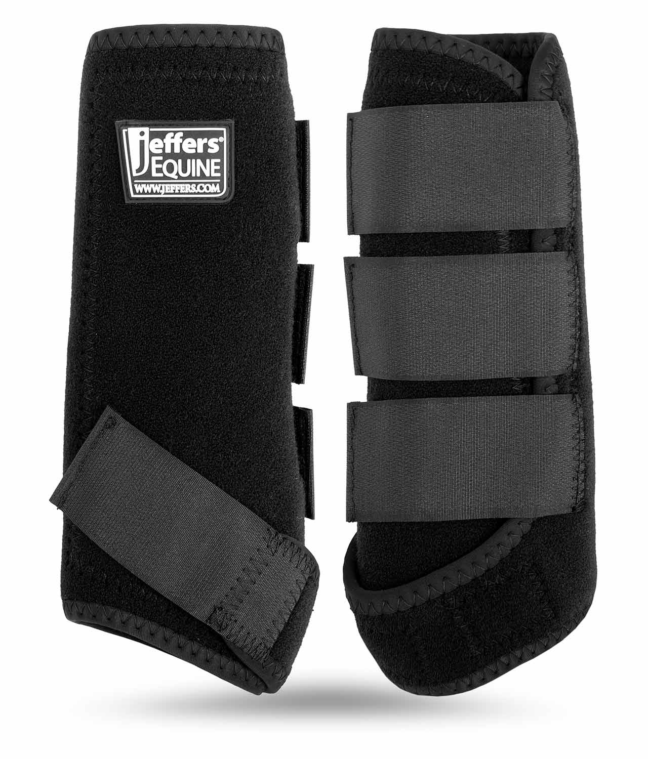 Jeffers Protective Horse Boots, Solid Colors - FRONT ONLY