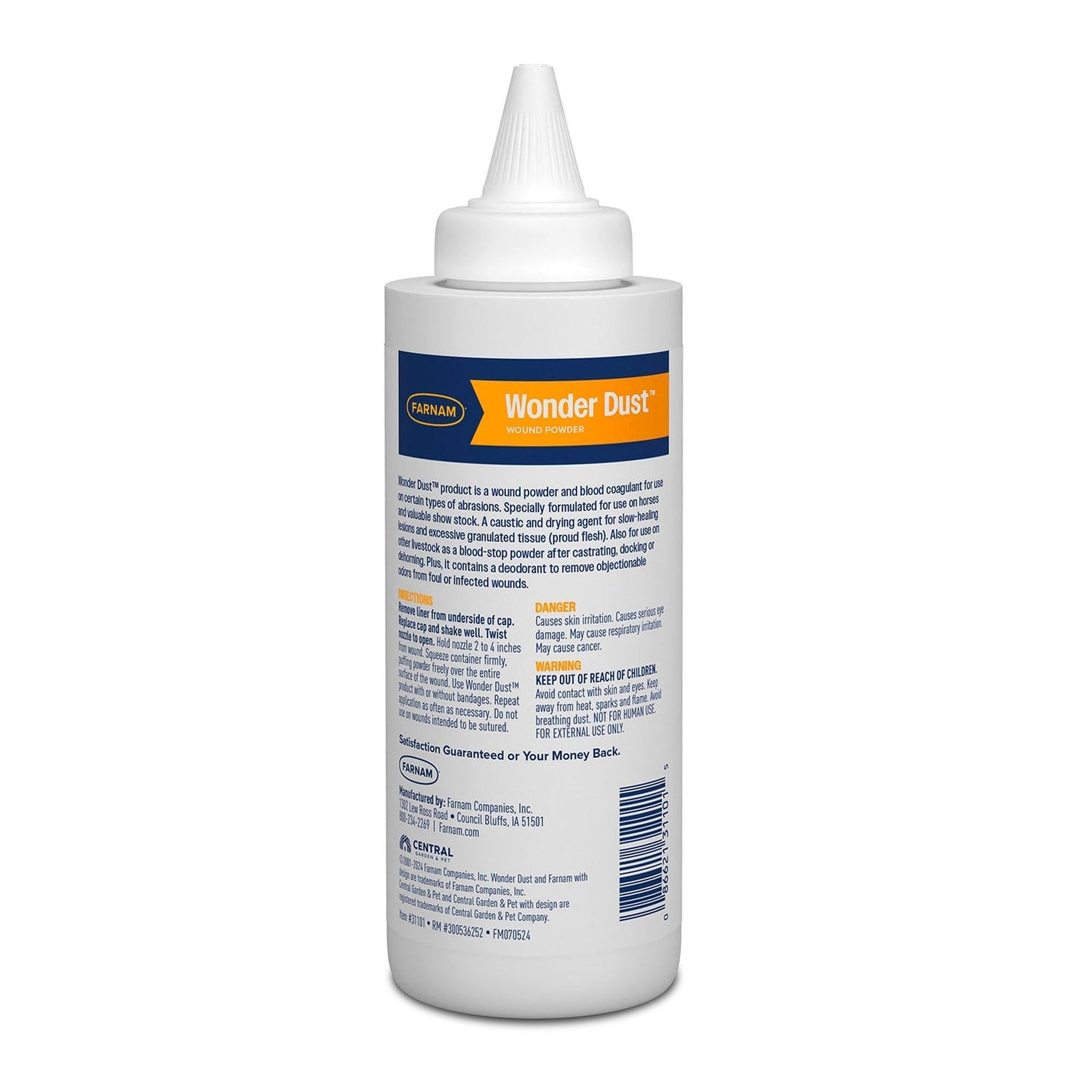 Wonder Dust Wound Powder & Blood Coagulant, 4 oz