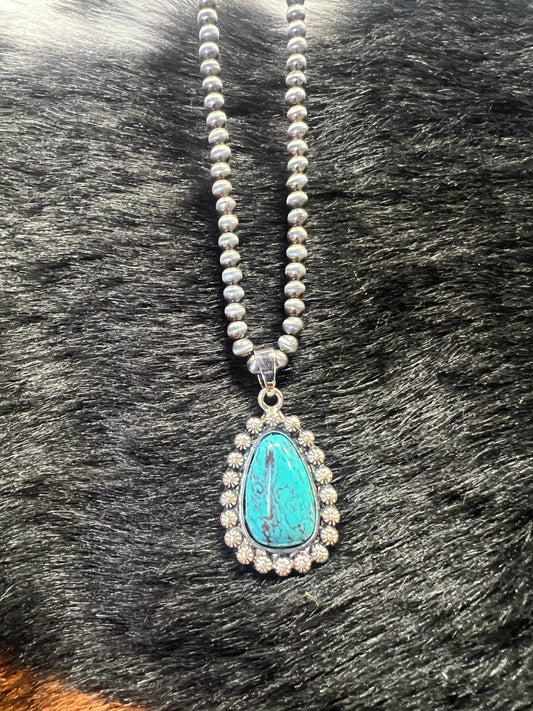 Single Stone Necklace/Earrings Set