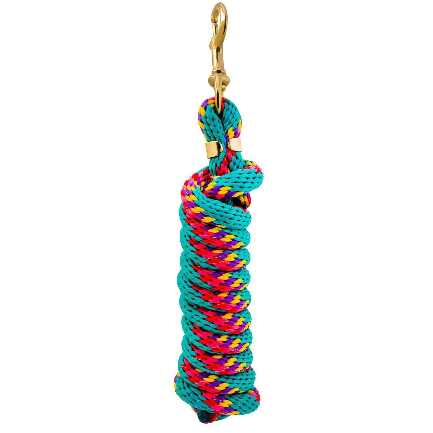 Jeffers Neon Poly Lead Rope with Bolt Snap, 8ft