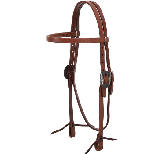 Showman Lightning Strike Browband Headstall