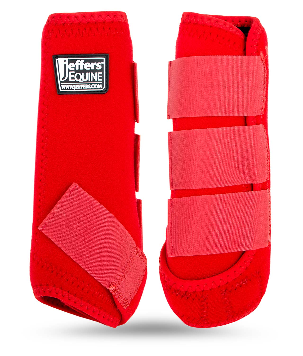 Jeffers Protective Horse Boots, Solid Colors - FRONT ONLY
