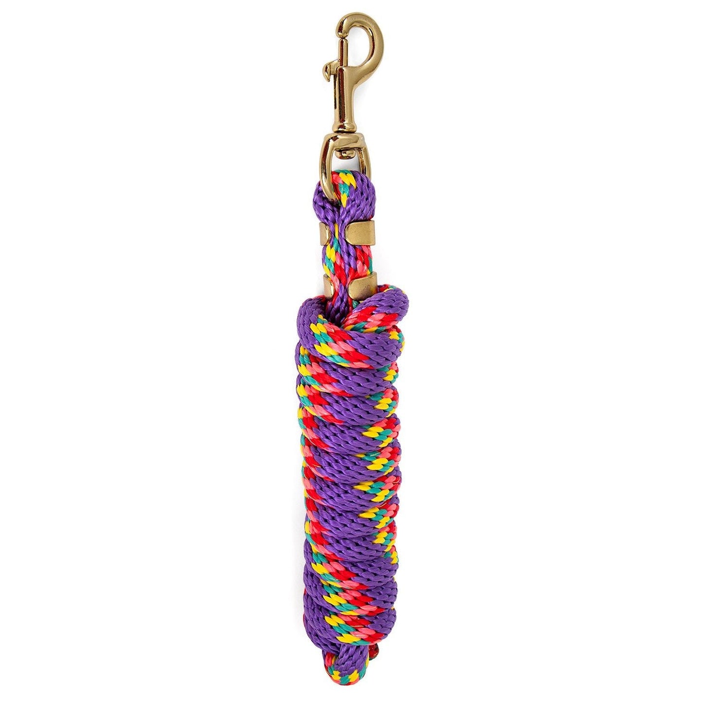 Jeffers Neon Poly Lead Rope with Bolt Snap, 8ft