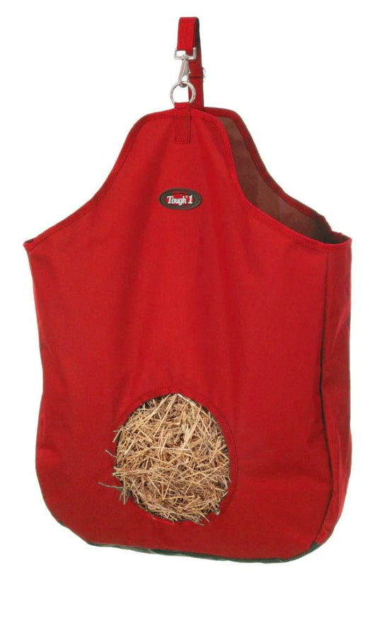 Tough-1 Nylon Tote Hay Bag - ORANGE