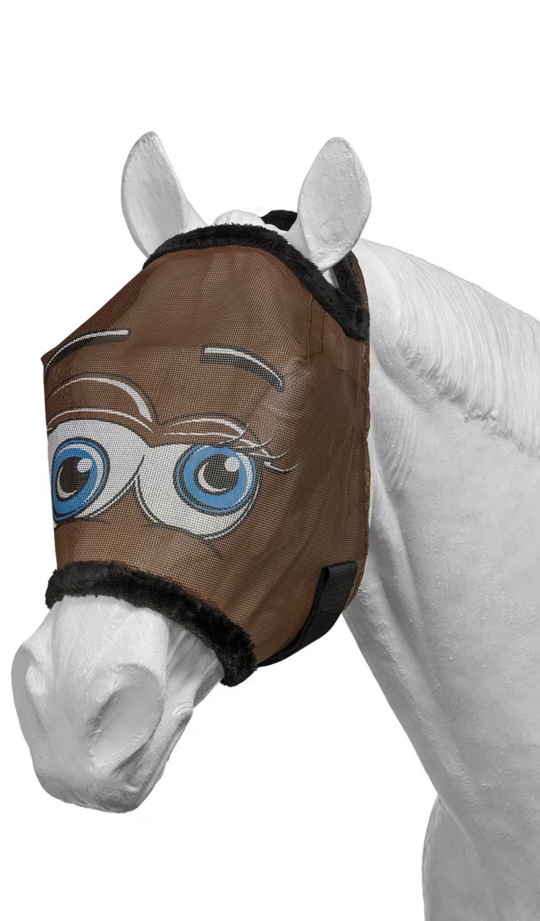 Tough1 Novelty Horse Fly Mask - Goofy Eyes