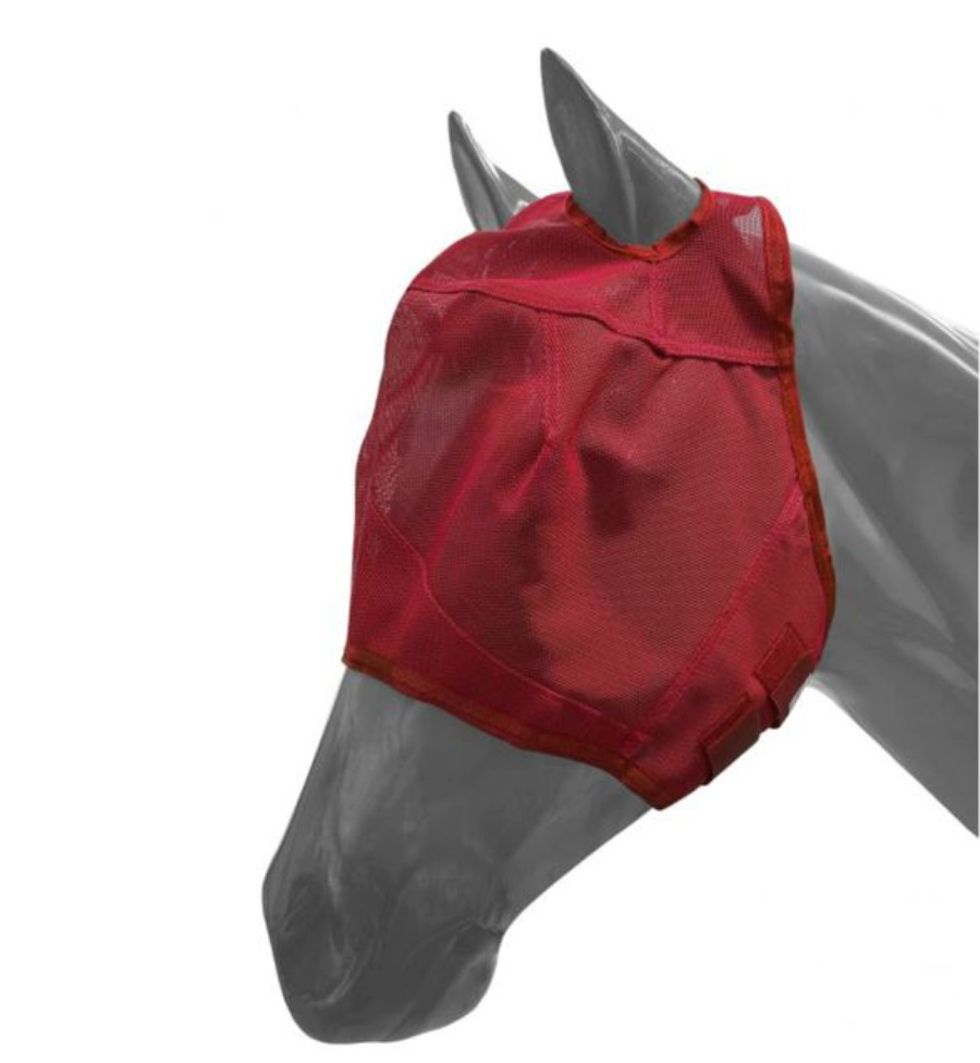 Showman Mesh Rip Resistant Pony Size Fly Mask No Ears