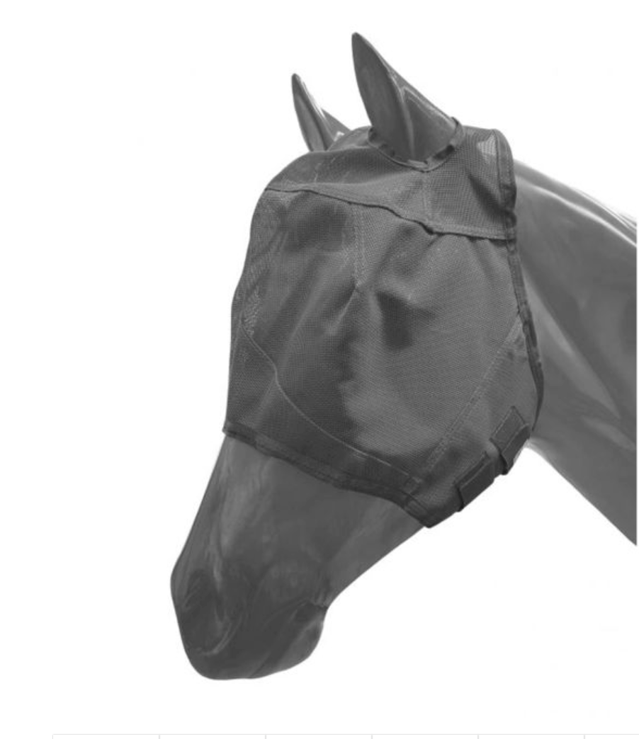 Showman Mesh Rip Resistant Pony Size Fly Mask No Ears