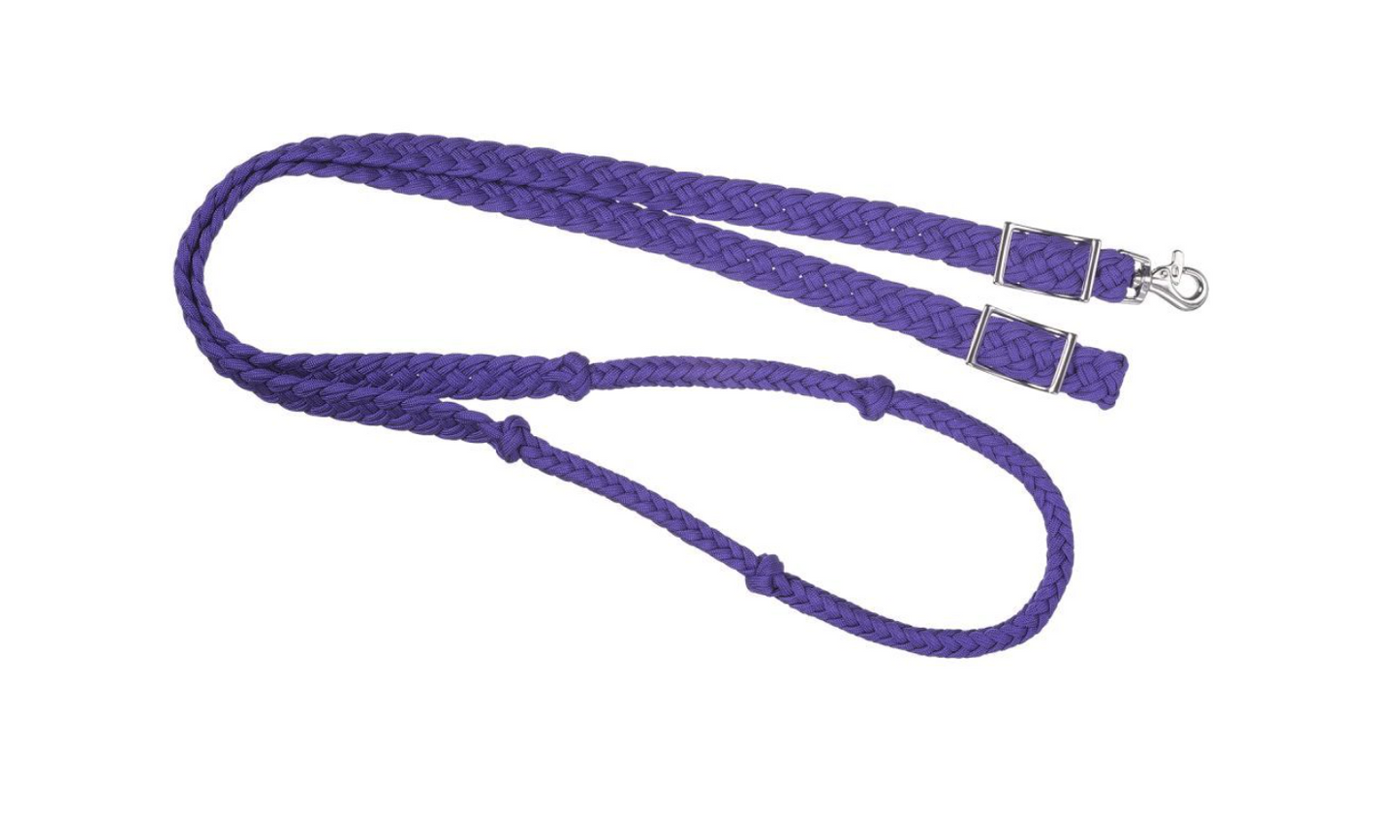 Tough1 Deluxe Knotted Cord Roping Reins