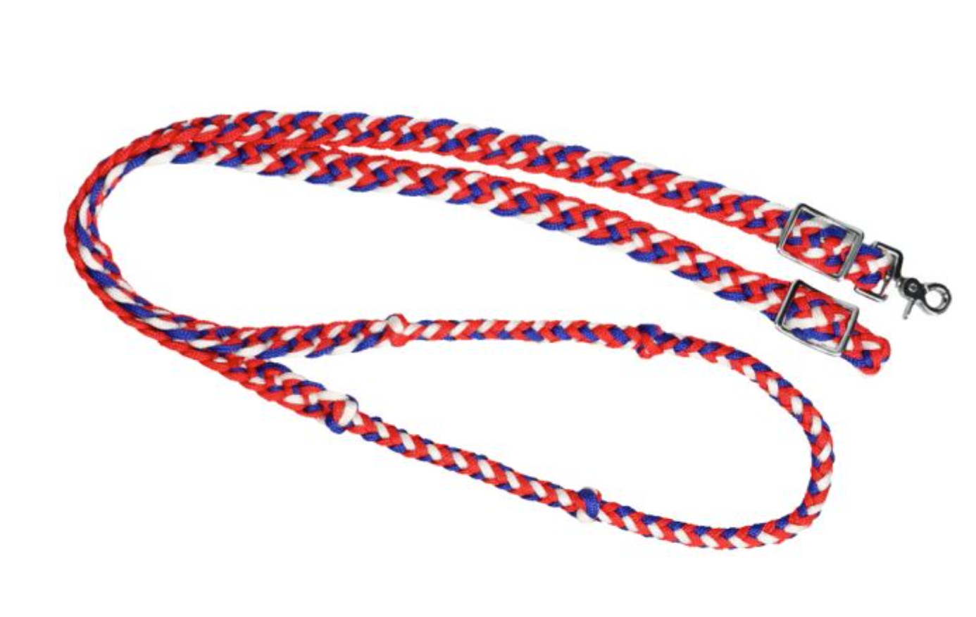 Tough1 Deluxe Knotted Cord Roping Reins