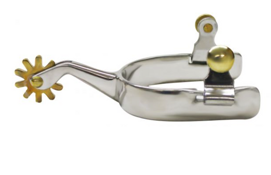 Showman Stainless Steel Spurs